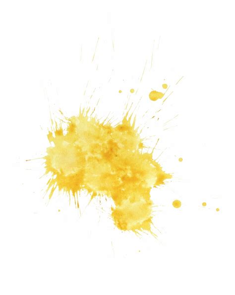 Free Yellow Paint Splatter Png, Download Free Yellow Paint Splatter Png png images, Free ...