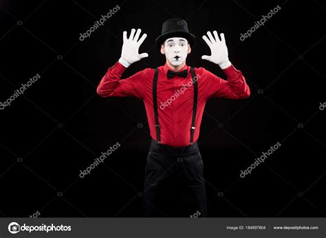 Mime Hands Isolated Black Stock Photo by ©AllaSerebrina 184897804