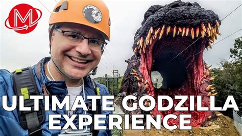 Godzilla Zipline, Museum, and Food in Japan | World First! - YouTube