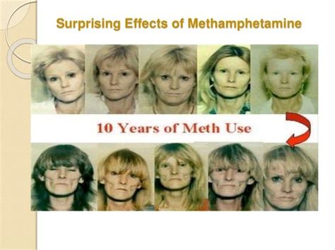 Surprising effects of Methamphetamine