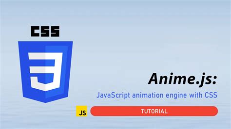 Anime.js: JavaScript animation engine with CSS