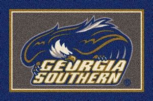 Georgia Southern Eagles Team Logo Area Rug