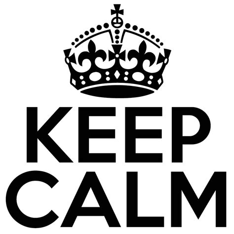 Keep Calm Png