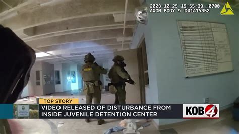 New video shows disturbance inside Bernalillo County Juvenile Detention Center - KOB.com