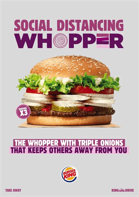 Burger King: The Social Distancing Whopper • Ads of the World™ | Part ...