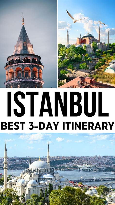 3 Days In Istanbul: Itinerary And Best Places To See [2024] | Visit istanbul, Istanbul travel ...