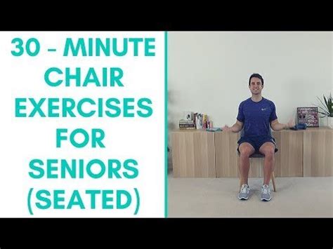 Seniors Seated Exercise Videos | Whole Body Seated Exercises — More ...