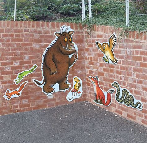 'The Gruffalo' Character School Sign: "Snake" - Charlie Fox Signs