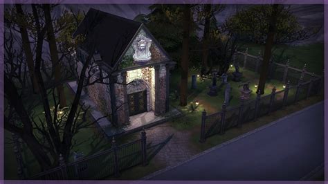 The Sims 4 House Build | Secret Vampire Hideout - YouTube