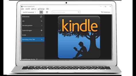 Amazon Kindle App - E-Book auf dem Computer lesen - Deutsch - YouTube