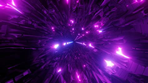 Abstract neon lights glow hole tunnel 3d illustration vj loop 1908965 Stock Video at Vecteezy