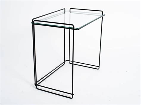 Set of Three Metal and Glass Nesting Tables by Max Sauze For Sale at 1stDibs | max sauze nesting ...