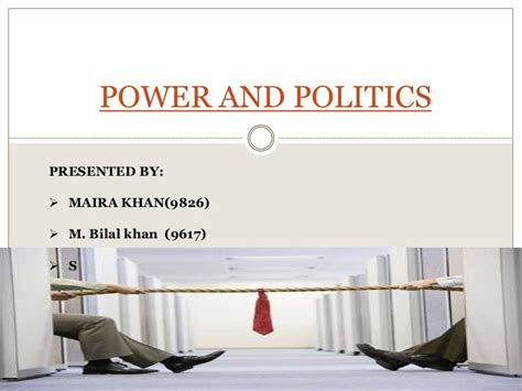 Power and politics