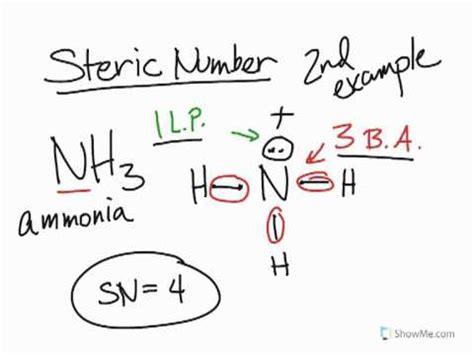 Finding the Steric Number Part 2 - YouTube