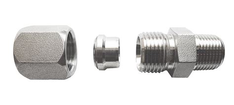 Single Ferrule Compression Tube Fittings | Hydraulics Direct