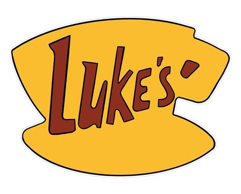 Gilmore Girls Luke's Decal - Etsy