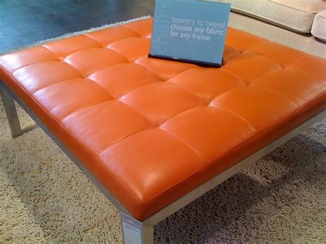 Leather Ottoman/Coffee Table | @ Room and Board. I am a suck… | Flickr