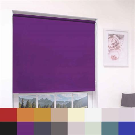 BLACKOUT ROLLER BLINDS MADE TO MEASURE THERMAL - CUSTOM MADE TO SIZE | eBay