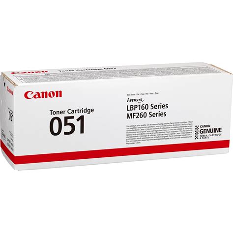 Canon 051 Toner Cartridge, Black — Canon UK Store