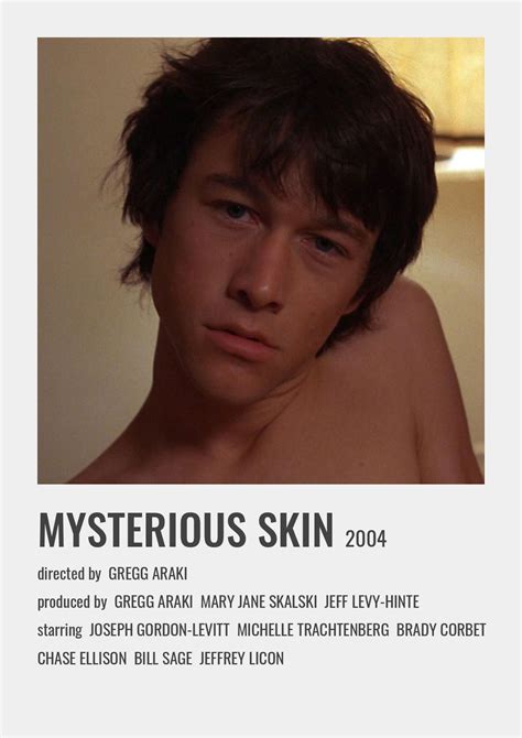 Mysterious Skin (2004) | Mysterious skin, Michelle trachtenberg, Movie ...