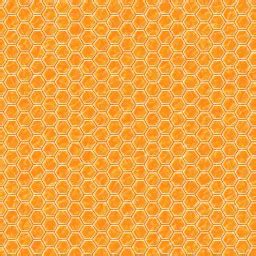 "Honeycomb", Orange Background Pattern | Free Website Backgrounds