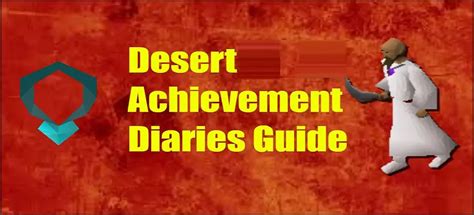 OSRS Desert Diary Guide - Best OSRS Guides