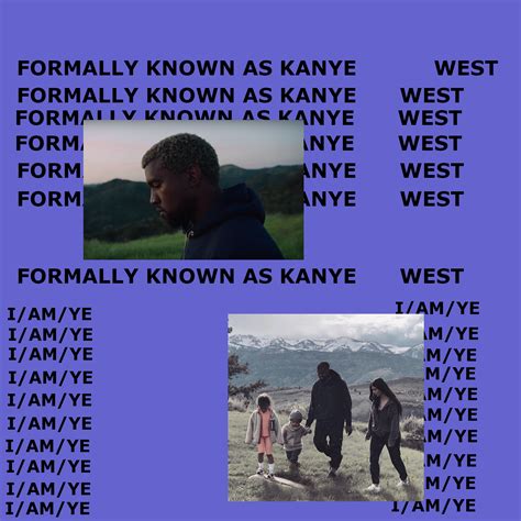 Kanye West - Ye : r/freshalbumart