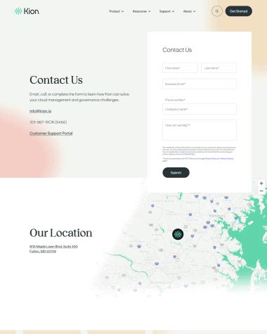 20 Best Contact us Page Examples For Design Inspiration - SaaS Landing Page