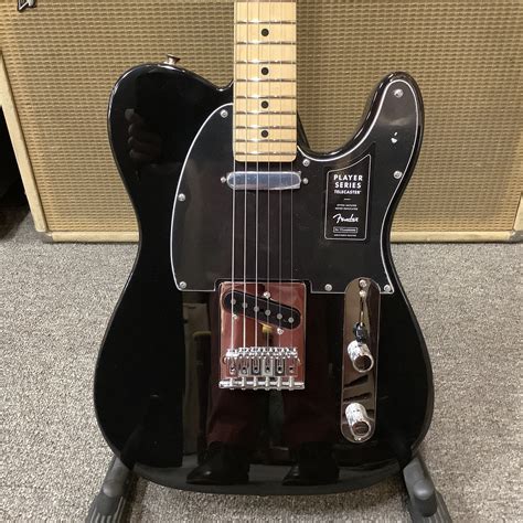 Brand New Fender Player Series Telecaster, Black, Maple Neck, Made In Mexico - Normans Rare Guitars