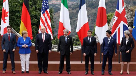 President Trump meeting with G-7 leaders in Italy on final stop of ...