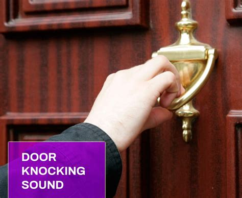 Realistic Door Knocking Sound Effect Free MP3 Download | Mingo Sounds