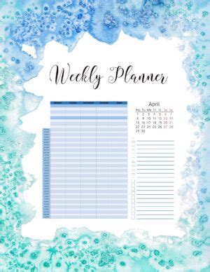 Weekly Planner