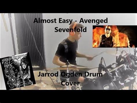 Almost Easy - Avenged Sevenfold Jarrod Ogden drum cover - YouTube ...