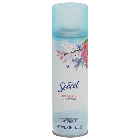 Secret Women's Aerosol Powder Fresh Scent Antiperspirant & Deodorant - Shop Deodorant ...