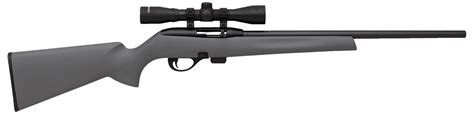 Remington Firearms 597 with Scope Semi-Automatic 22 LR 20" 10+1 Gray Fixed Synthetic Stock Blued ...