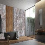 Moccachino Marble Effect 1000mm Shower Panels | Plastic Centre