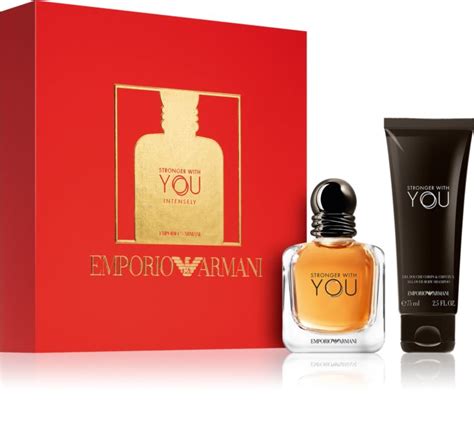 Armani Emporio Stronger With You Intensely Gift Set for Men | notino.ie