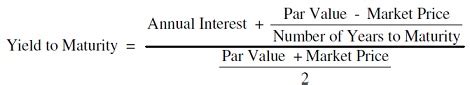 Yield to Maturity (YTM) - Meaning, Formula and Examples