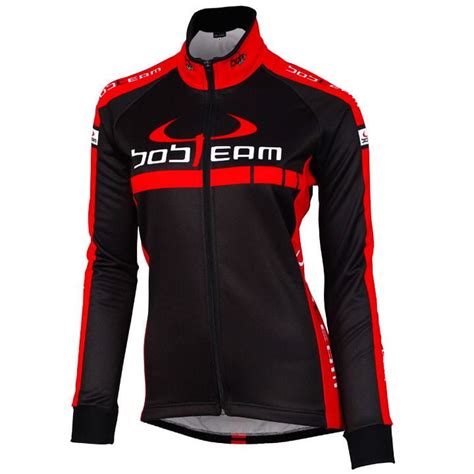 BOBTEAM Women's Winter Jacket Colors red - black