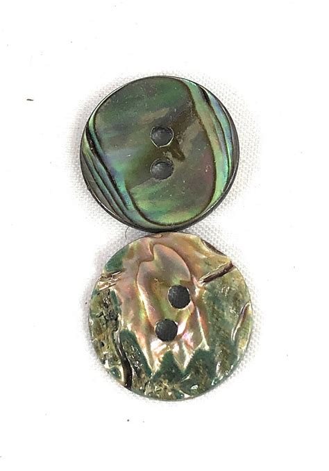 ABALONE SHELL BUTTONS. D11 - Etsy