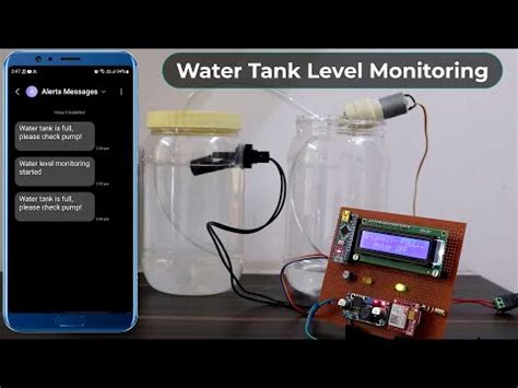 GSM Based Water Level Monitoring System with Arduino