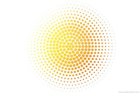 Dotted circles decoration, vector AI | PSDGraphics