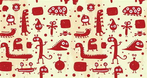 Cute Monster Wallpaper - WallpaperSafari