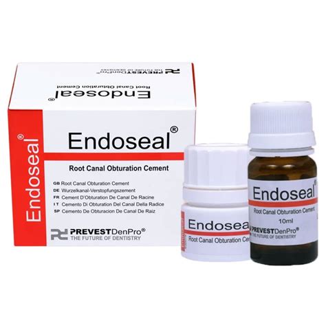 Endoseal ZOE Root Canal Obturation Cement Kit - 20 Gm. Powder & 10 mL Liquid Bottle | Net32