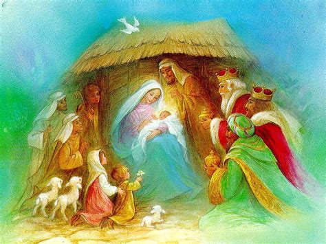 1920x1080px, 1080P free download | Christmas Nativity, joseph ...