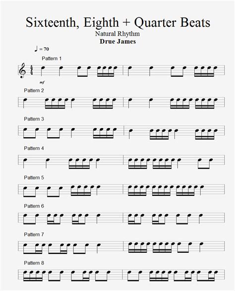 Free rhythm sixteenth note worksheet, Download Free rhythm sixteenth note worksheet png images ...