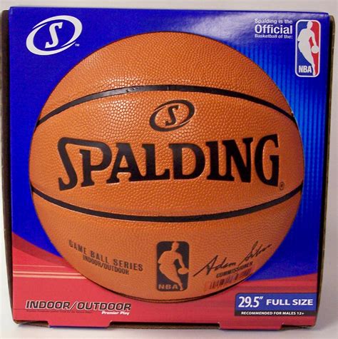 Spalding - NBA Game Ball Series Indoor / Outdoor Full Size Basketball #74875