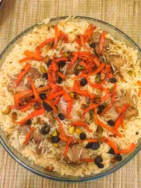 Afghani Pulao Rice - An Easier Kabuli Pilau Recipe - Fatima Cooks