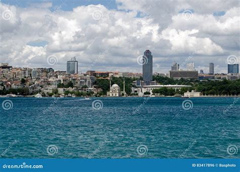 Besiktas Stadium Viewed from the Bosphorus, Istanbul Editorial Photo ...