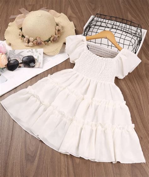 White dress for kids 1-12yrs old | Lazada PH